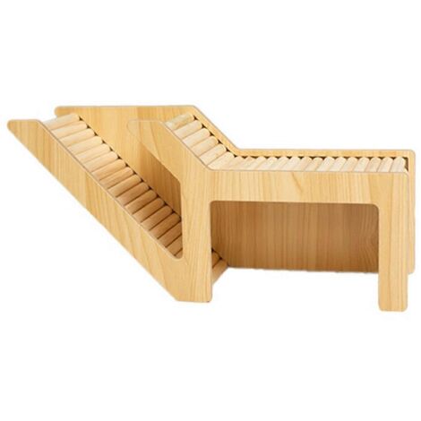 Maison en bois lavable pour hamster, tunnel simple (voir photo)
