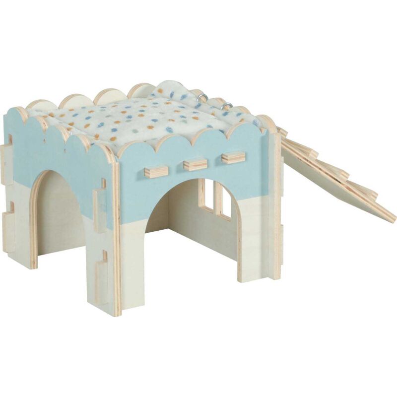 Maison en bois pour rongeurs Cosy Pour cochon d'Inde et octodon