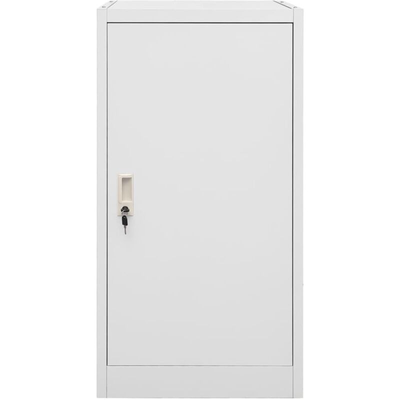 Maison Exclusive - Armoire à selles Gris clair 53x53x105 cm Acier