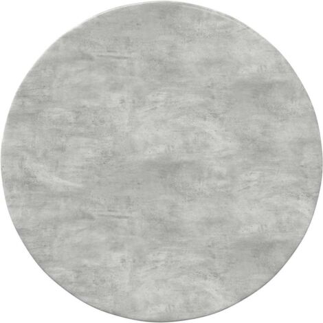 Maison Exclusive - Encimera Gris hormigón Ø 50 x 1,5 cm Madera de ingeniería