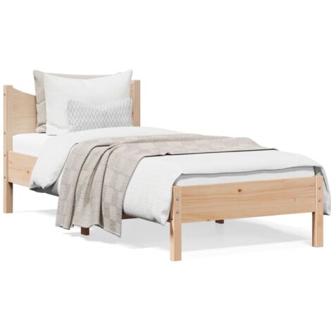 Maison Exclusive - Estructura de cama sin colchón madera maciza d