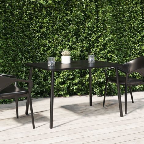 Maison Exclusive Gartentisch Anthrazit 110x80x71 cm Stahl