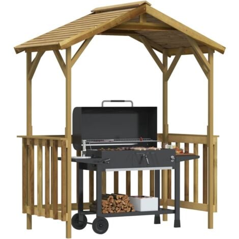 Maison Exclusive - Grillpavillon Kiefernholz Imprägniert 163,5x93x210 cm