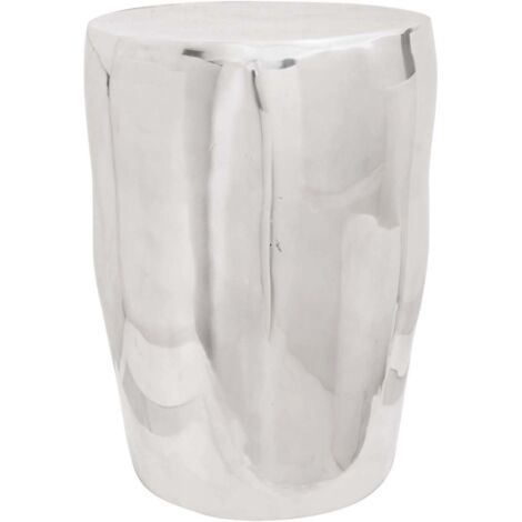 Maison Exclusive - Hocker Silber Aluminium