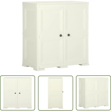 Maison Exclusive Kunststoffschrank 79x43x85,5 cm Holzdesign