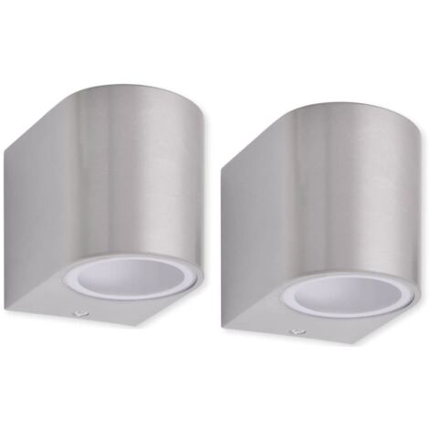 Maison Exclusive - Lámparas de pared para exteriores 2 piezas
