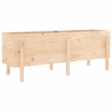 Maison Exclusive - Lit surélevé de jardin 160x50x57 cm bois de pin massif
