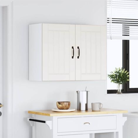 Maison Exclusive - Pensile da Cucina Lucca Bianco in Legno Multistrato