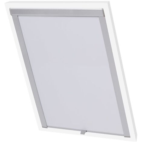 Maison Exclusive - Persiana enrollable opaca blanca MK06