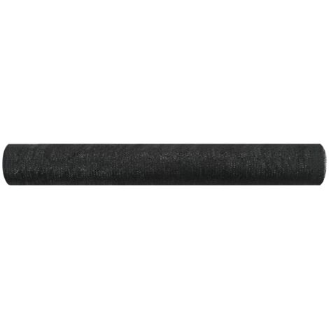 Maison Exclusive - Rete per Privacy Nera 1,2x10 m in HDPE 75 g/m²