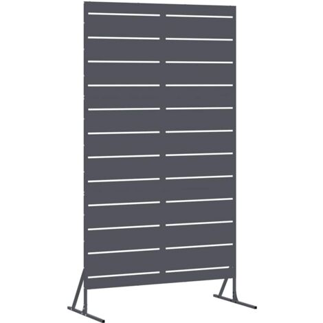 Maison Exclusive - Sichtschutz Anthrazit 100 x 50 x 180 cm Stahl
