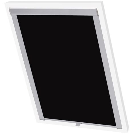 Maison Exclusive - Store occultant roulant Noir MK06