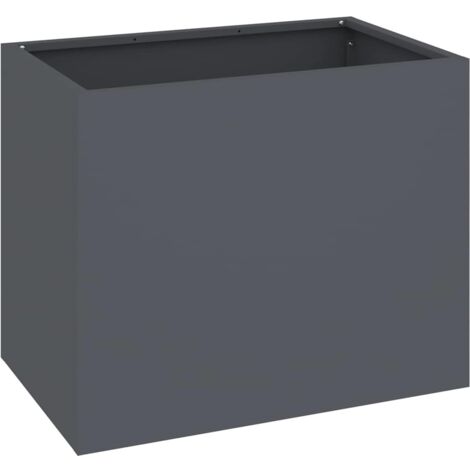 Maison Exclusive - Vaso da giardino Antracite 50 x 32 x 40 cm
