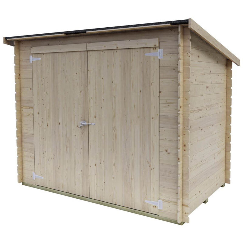 Alce - Maison mitoyenne Eureka 218x130 cm certifiée pefc jardin terrasse balcon