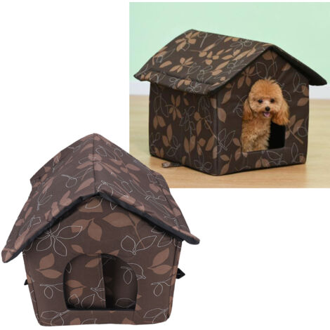 [Maison pour chat/chien outdoor] [Maison XL] [390N] [Imperméable et isolée, 38x33x39cm]