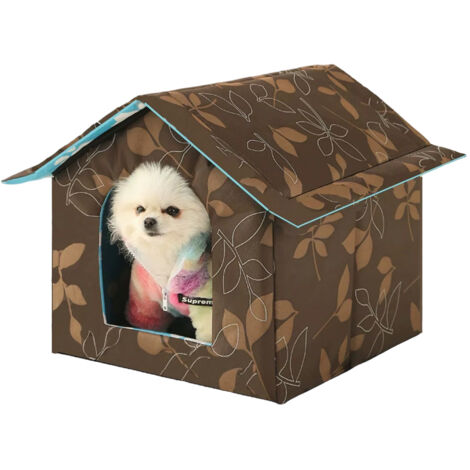 Maison pour Chat Extérieur - Abri pour Chats Errants, Chiens - Maison pour Chats d'Extérieur - Chien, Chat - Maison Imperméable pour Intérieur et Extérieur