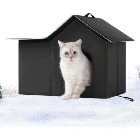 Maison pour Chat Extérieur Maison pour Chat D'extérieur Résistante Aux