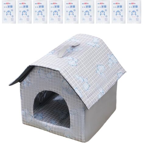 Maison pour Chat Rafraîchissante d'Extérieur - Maison