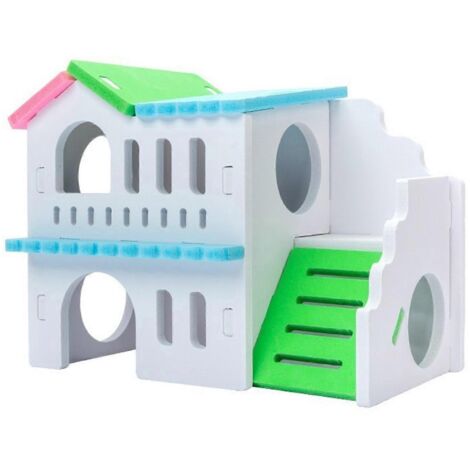 Maison pour hamster, cachette pour petits animaux (cochon d'Inde, jeune hérisson)