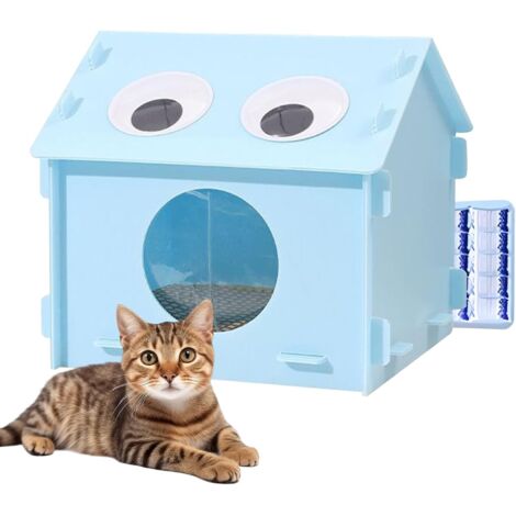 Maison Rafraîchissante pour Chats - Habitat avec Pochette Glacée