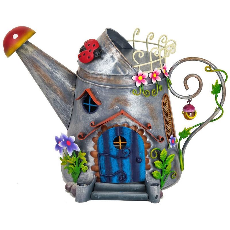 Maisonnette arrosoir en métal Fairy kingdom