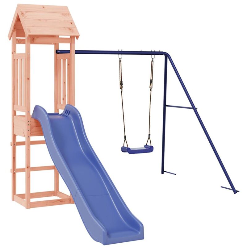 vidaXL Spielturm Massivholz Douglasie
