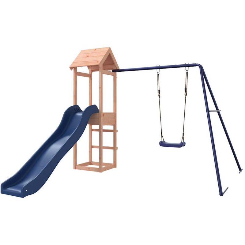 vidaXL Spielturm Massivholz Douglasie