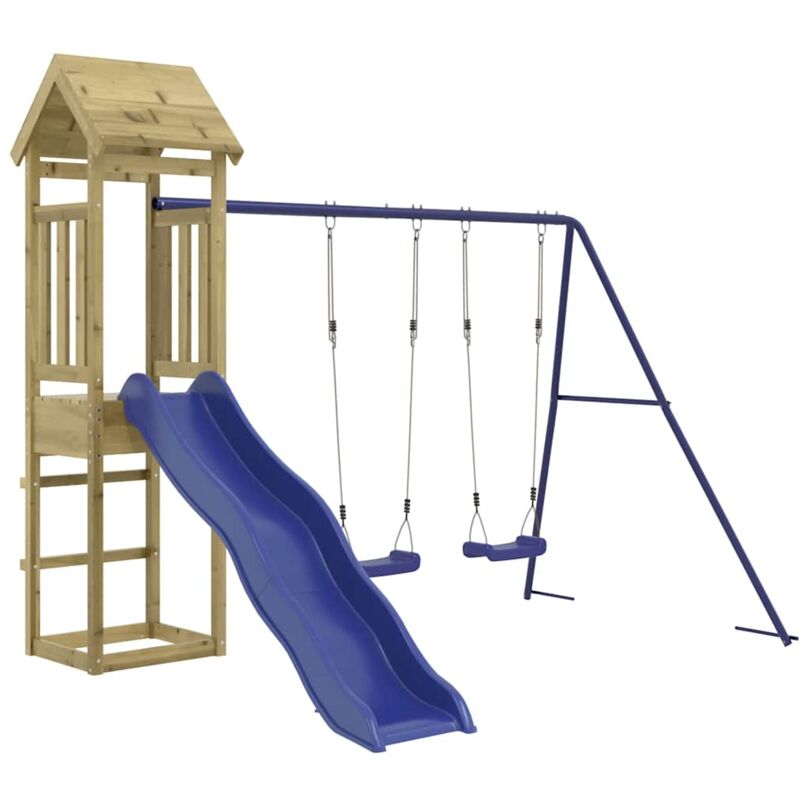 Vidaxl - Aire de jeux d'extérieur bois de pin imprégné