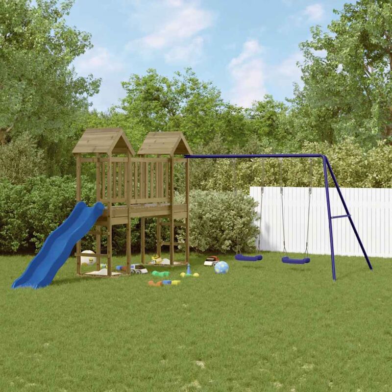 Vidaxl - Aire de jeux d'extérieur bois de pin imprégné