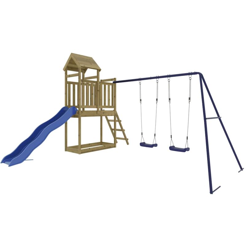 Vidaxl - Aire de jeux d'extérieur bois de pin imprégné