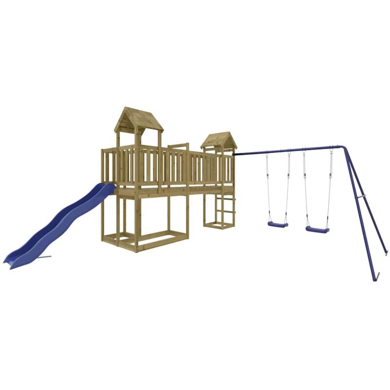 Aire de jeux d'extérieur bois de pin imprégné - Vidaxl