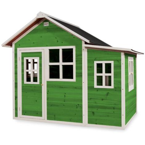 Maisonnette en bois EXIT Loft 150 - vert