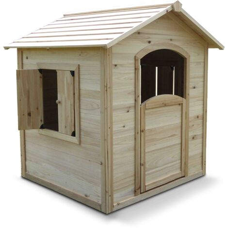 Maisonnette pour enfant en bois Gautier - Marron