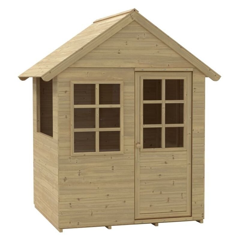 Tp Toys - Maisonnette cabane enfant romarin bois fsc®