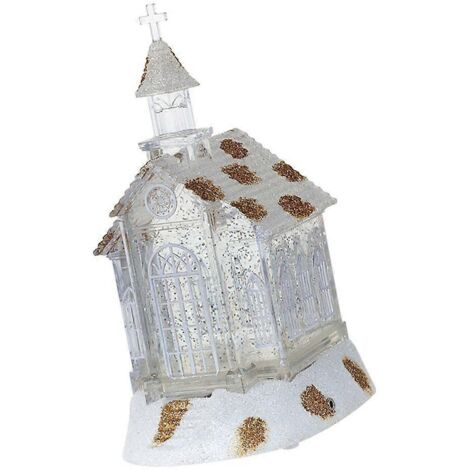 Maisons de Noël polyvalentes avec éclairage LED, décoration festive pour vitrine et intérieur, idéales pour les fêtes.