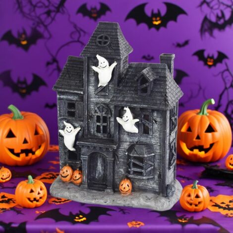 Maisons de Village Halloween - Décor de Halloween avec Maison Hantée