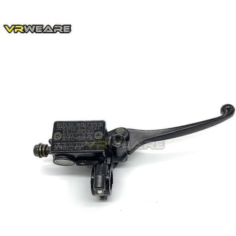 Maître-cylindre de frein avant hydraulique droit pour moto tout-terrain, quad, cyclomoteur, scooter, buggy, karting - Noir
