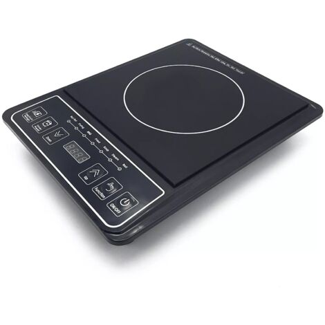 Piastra Ad Induzione Portatile IsEasy 2100W - 9 Livelli Potenza, Temperatura 60-240°C, Timer 8 Ore, Sensore Esterno, Sicurezza Bambini