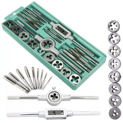 Set Filettatura E Filiere In Miniatura M1-M2,5 Bullongè - 31 Pezzi Per Lavori Di Precisione - Foto 11