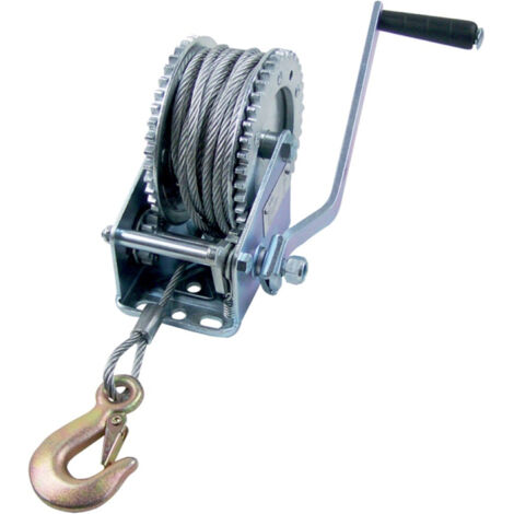 MaKeDO Handwinde universal 800kg,inkl. 10m Drahtseil
