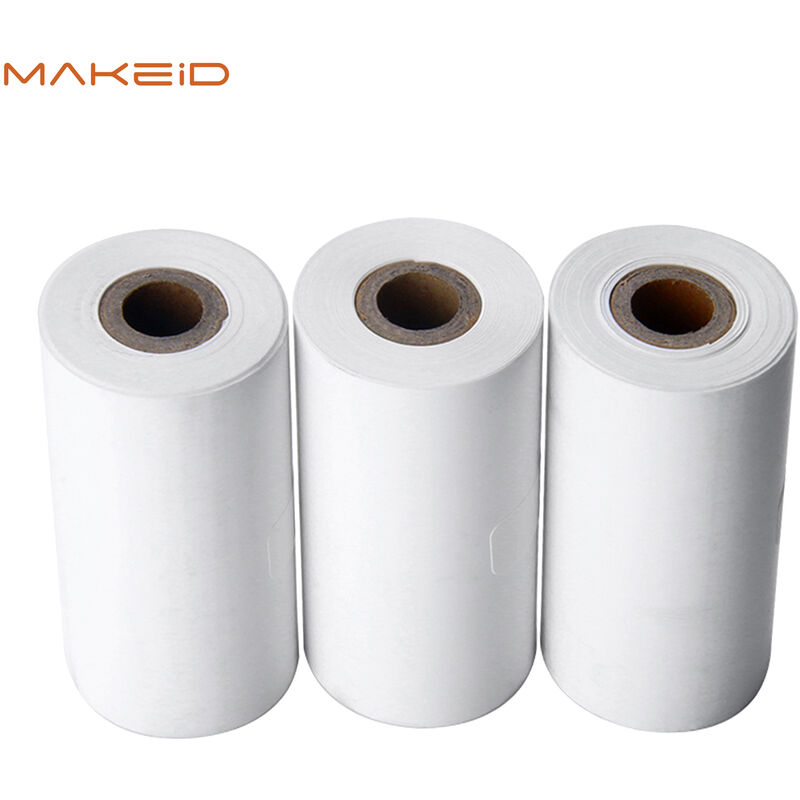 

Makeid Rollo de papel termico no adhesivo 57 * 30 mm Papel fotografico para recibos Impresion transparente Sin BPA Duradero 10 anos para MINI