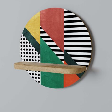 MAKESHIFT ARTISTRY Rundes Regal