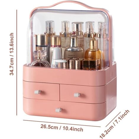 Makeup Drawers Organizer Box Jewelry Storage Display Unit,XL