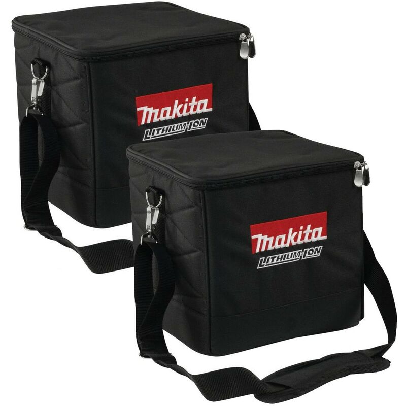 Makita - 10' 225mm Canvas Nylon Cube Bag Tool Bag Toolbox Toolbag - Twin Pack