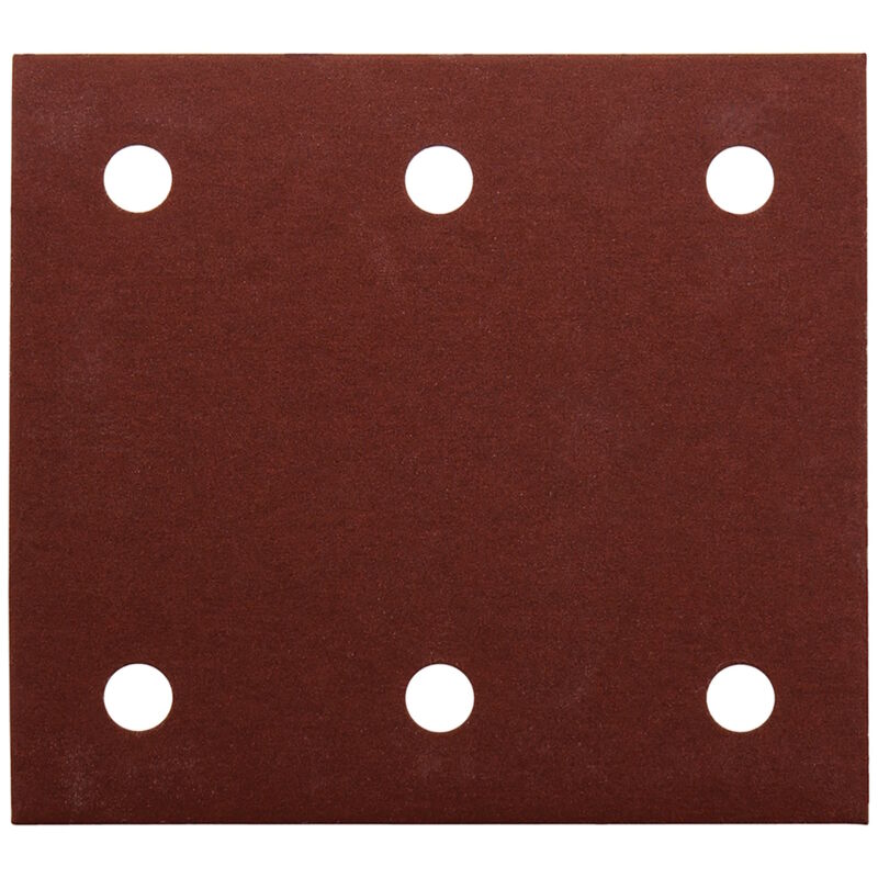 Image of Schleifblätter 114 x 102 mm und 6 Sauglöcher - Körnung: 320 - Makita