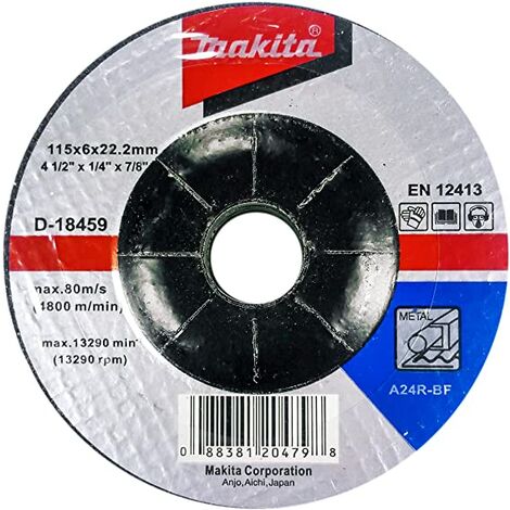 Makita 115mm (4.5'') Metal Grinding Disc