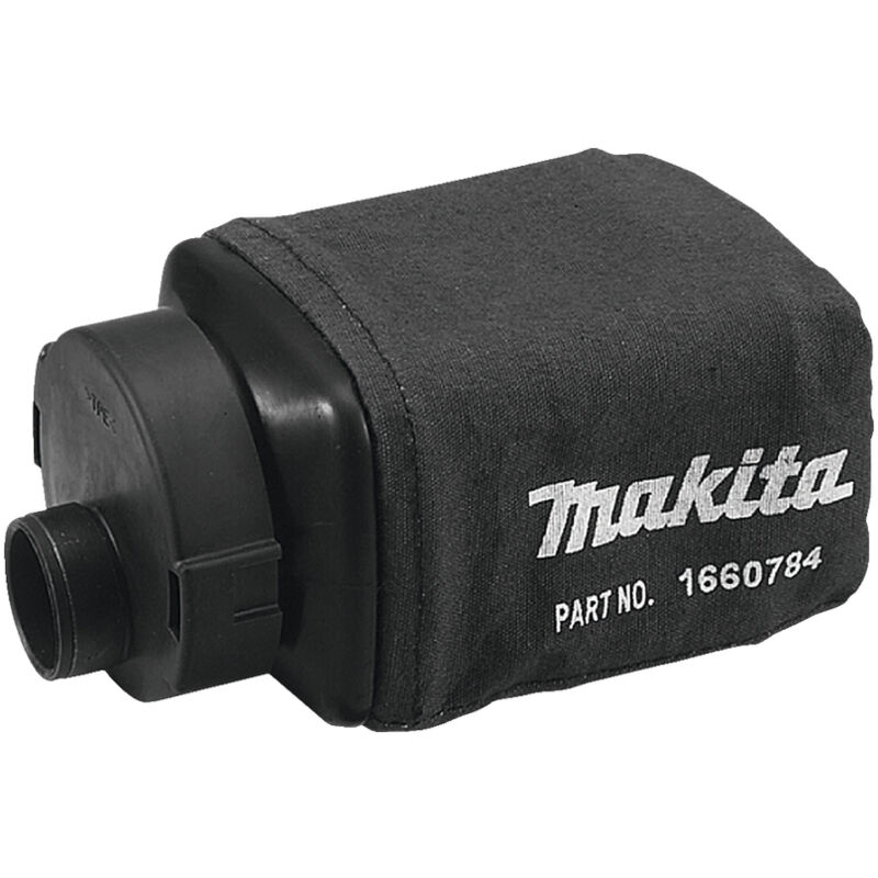 Sac à poussières en tissu 166078 4 complet avec adaptateur Makita 135222 4