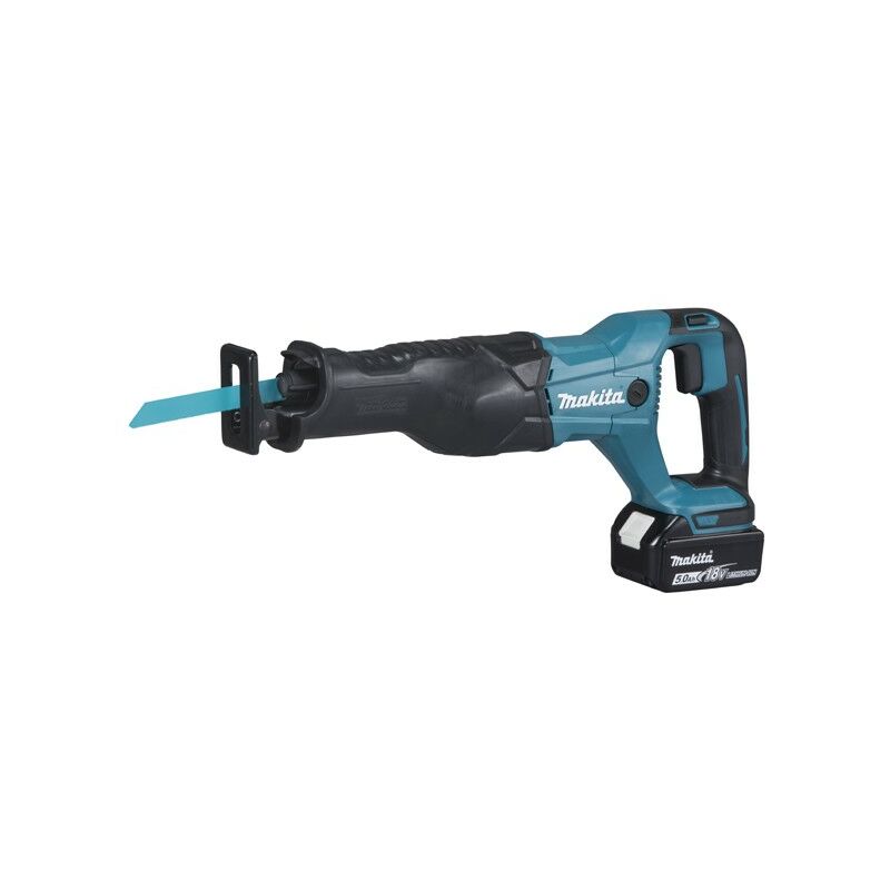 Image of Makita - 18 v Li-Ion 5 Ah Säbelsäge - 2 Akkus, Ladegerät im Set - DJR186RTE