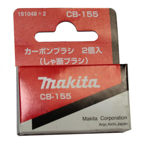 Makita 181048-2 Schleif Kohlen CB-155 Selbstabschaltend
