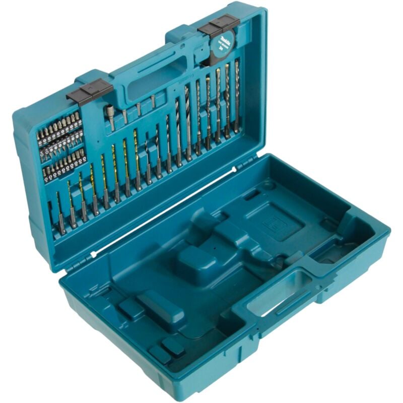 183W49-4 Coffret de transport 480 x 320 x 140 mm + 65 pcs. d'accessoires SDS-plus pour marteau perforateur sans fil DHR171 - Makita